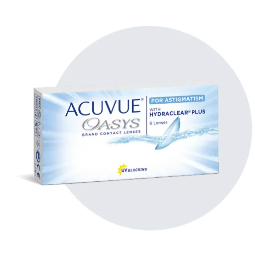 Упаковка ACUVUE® OASYS for ASTIGMATISM with HYDRACLEAR® PLUS