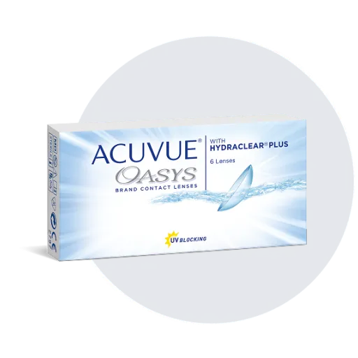 Упаковка ACUVUE® OASYS with HYDRACLEAR® PLUS