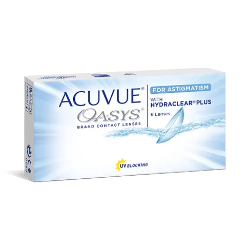 ACUVUE® OASYS for ASTIGMATISM with HYDRACLEAR® PLUS