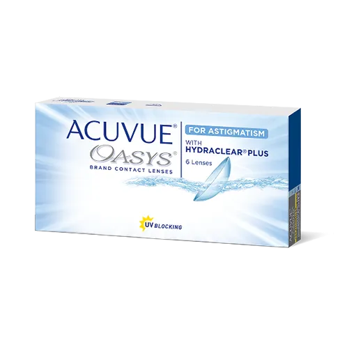 ACUVUE® OASYS for ASTIGMATISM with HYDRACLEAR® PLUS