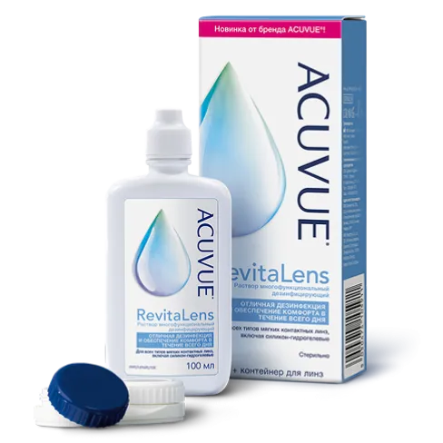 дезинфицирующий раствор ACUVUE® RevitaLens 100мл