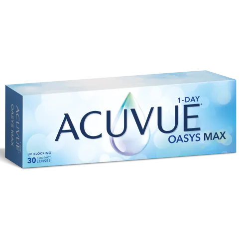 Контактные линзы ACUVUE® OASYS MAX 1-Day: вид справа