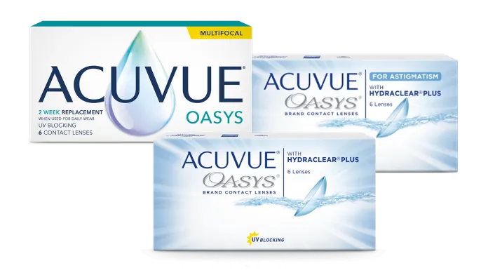 Двухнедельные линзы ACUVUE® OASYS