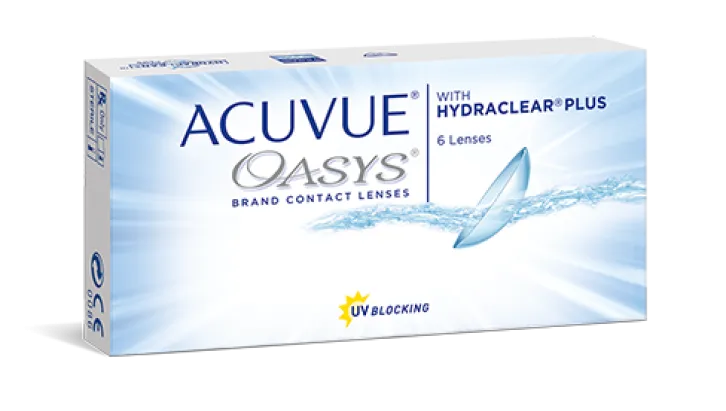 ACUVUE® OASYS with HYDRACLEAR® PLUS